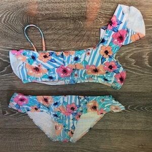 Floral Kids Swim Set